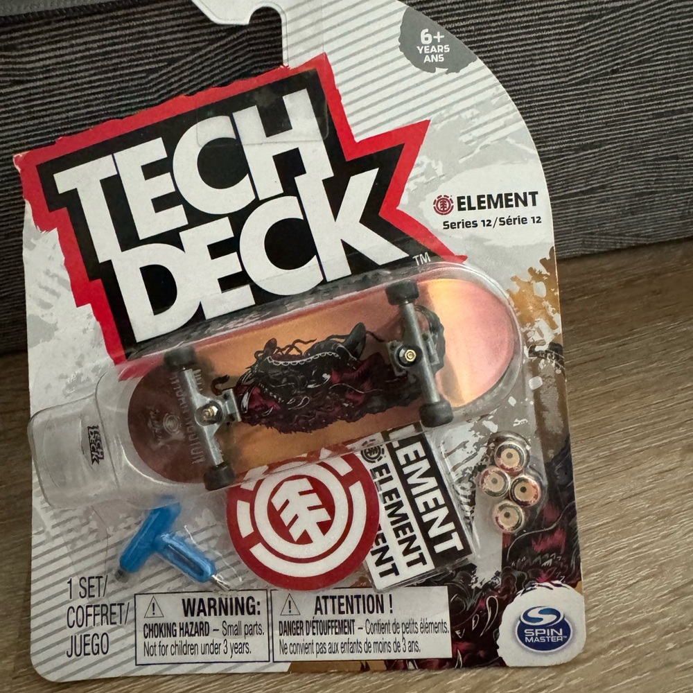 Tech deck foil wrapped element ultra rare nyjah Houston
